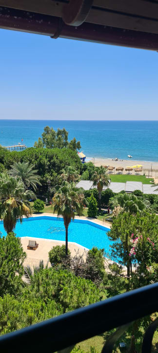 Ausblick Club Turtas Beach Hotel