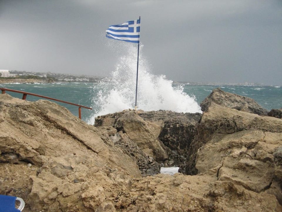 Stürmische See Kresten Palace Hotel