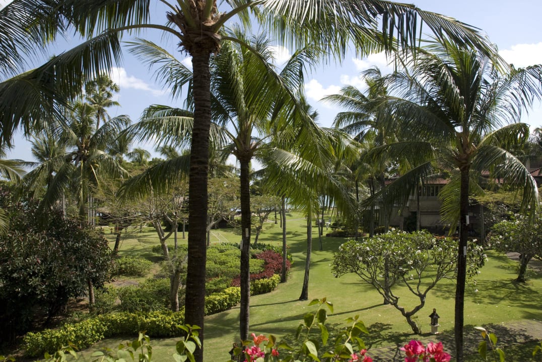 Blick vom Zimmer-Balkon aus InterContinental Bali Resort