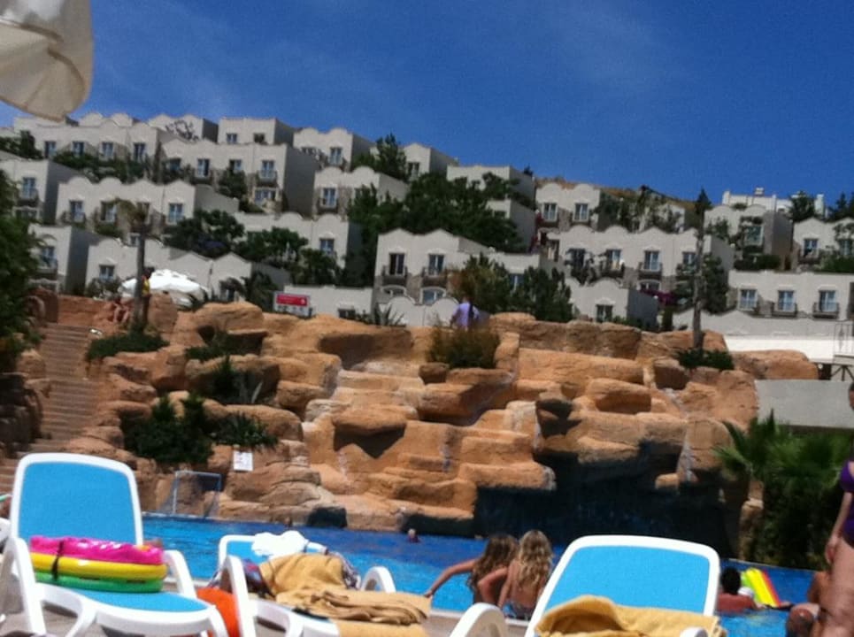 Vista dalla seconda piscina esterna Yasmin Resort Bodrum