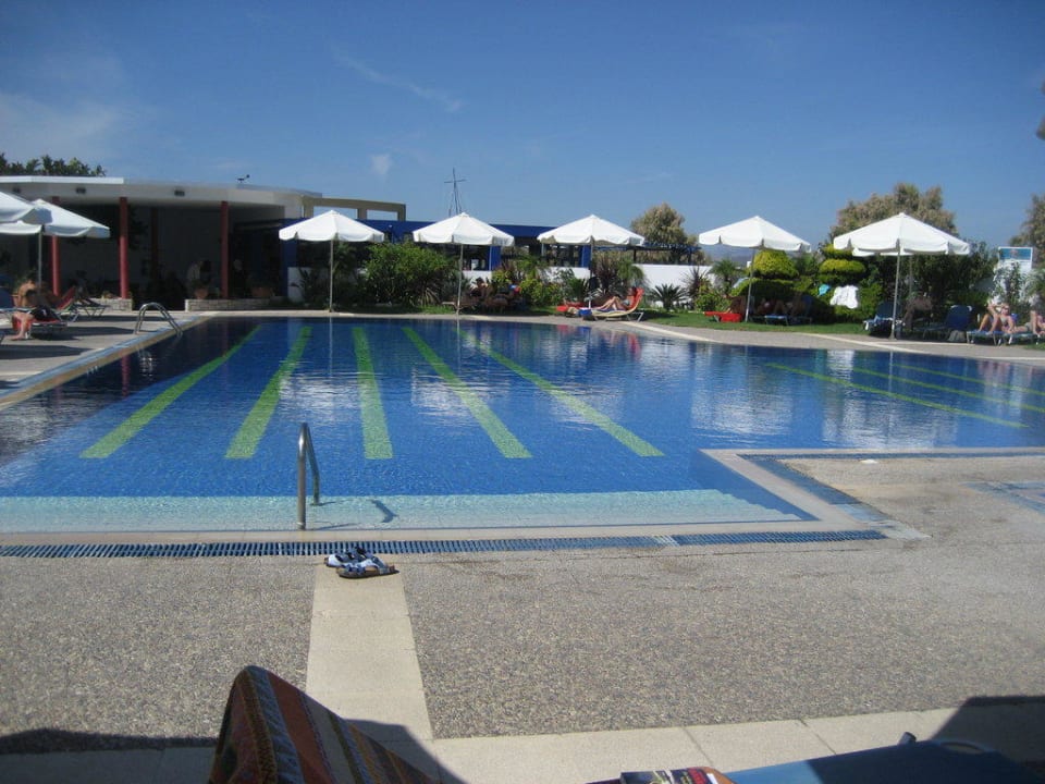 Pool Richtung Minimarkt Hotel Kos Palace