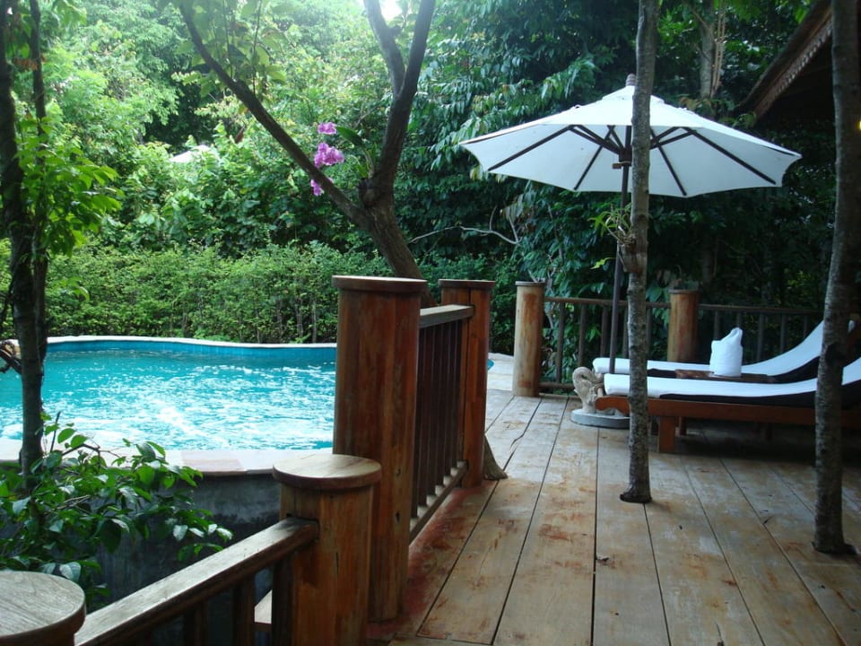 Privat Pool und Terrasse Santhiya Koh Phangan Resort & Spa