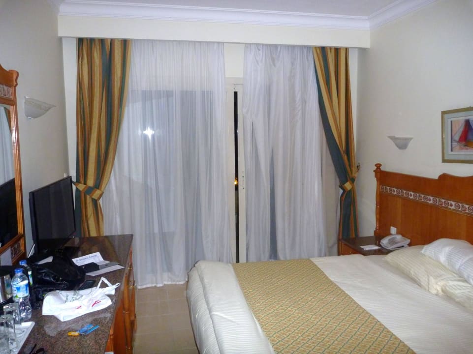 Blick zum Balkon Pickalbatros Dana Beach Resort - Hurghada