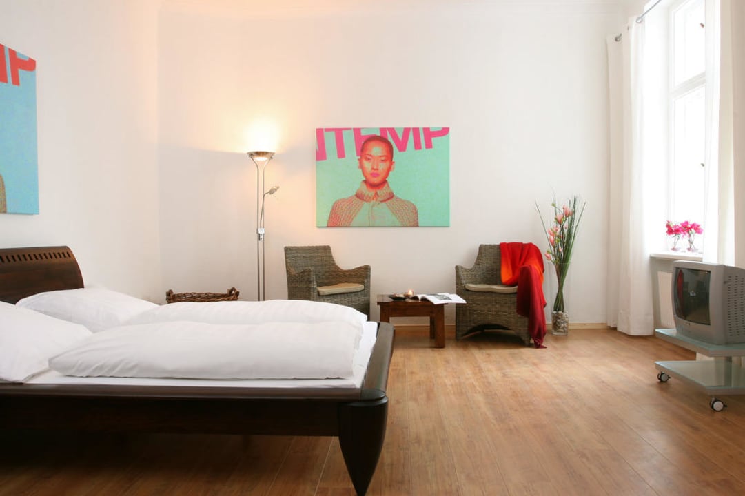 Schlafzimmer Apartments am Mauerpark