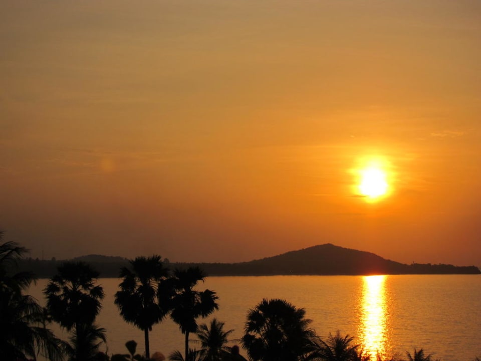 Ausblick auf Maenam Beach Fair House Villas & Spa