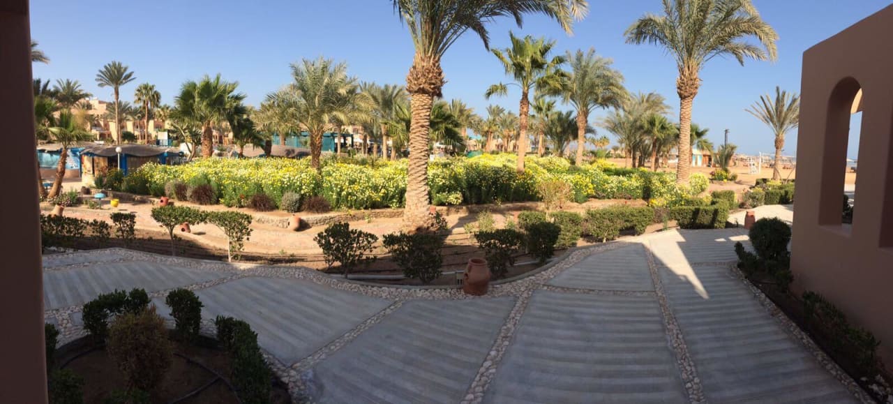 Ausblick vom Zimmer Club Paradisio El Gouna, Red Sea