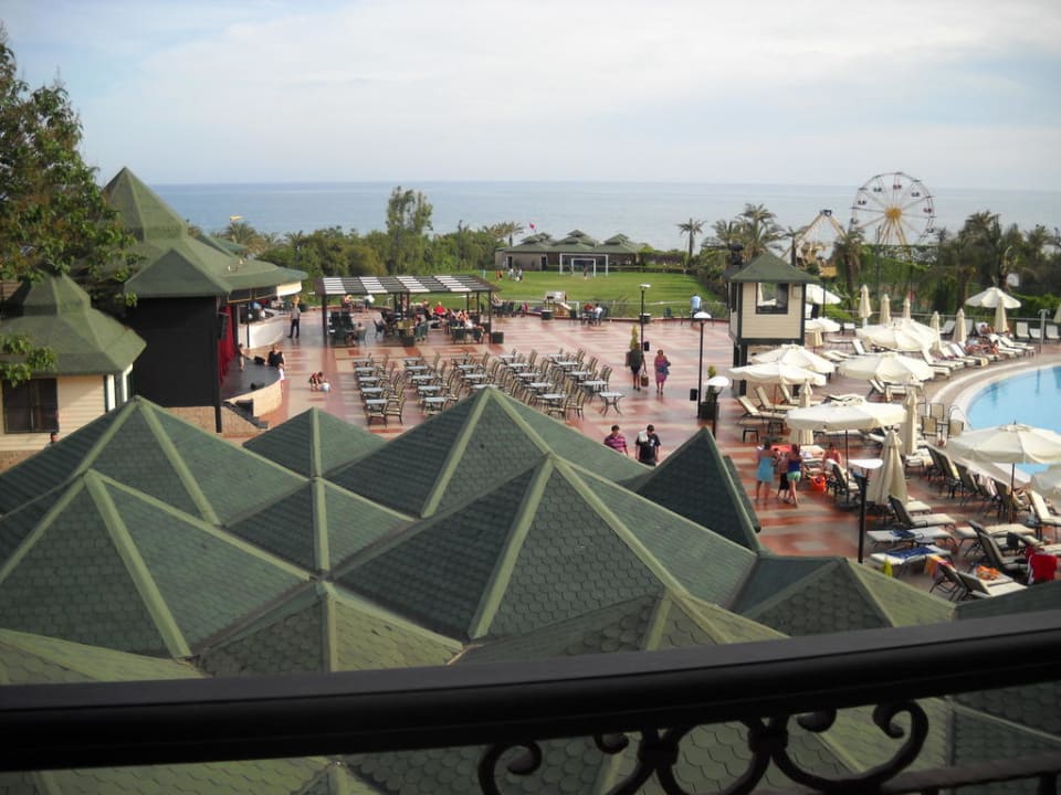 Blick aus dem Zimmer Hotel Turan Prince