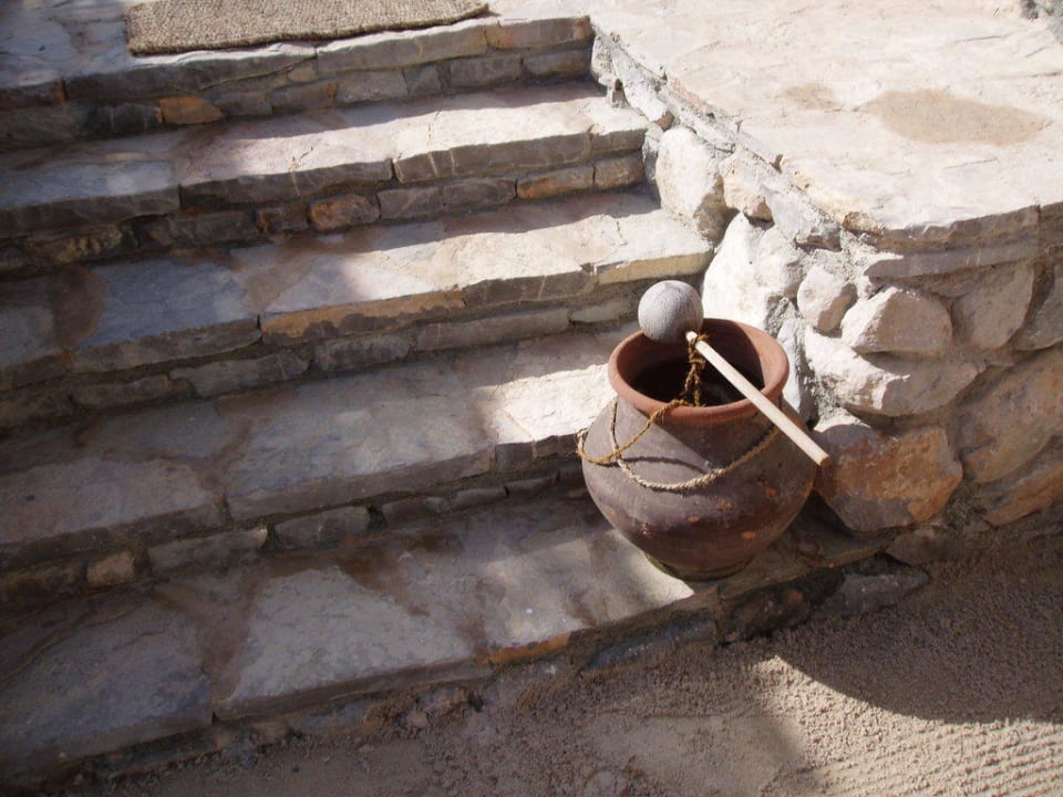 Zugang zur Terrasse der Strandvilla Six Senses Spa At Zighy Bay