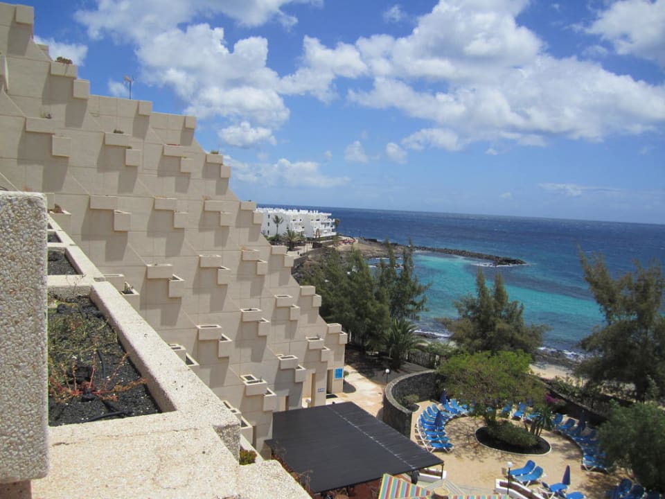 View from balcony Hotel Grand Teguise Playa