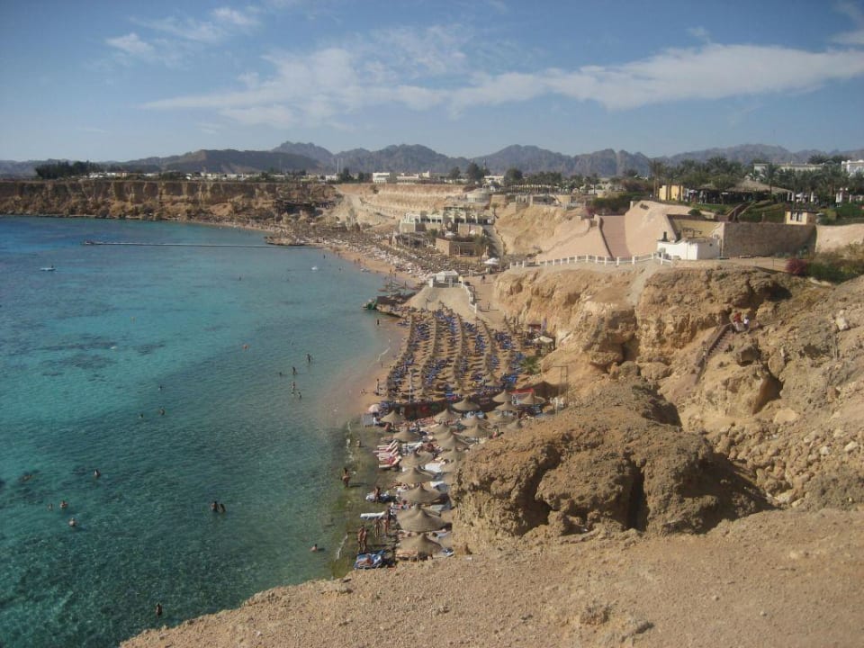 Blick auf das Hausriff Dive Inn Resort