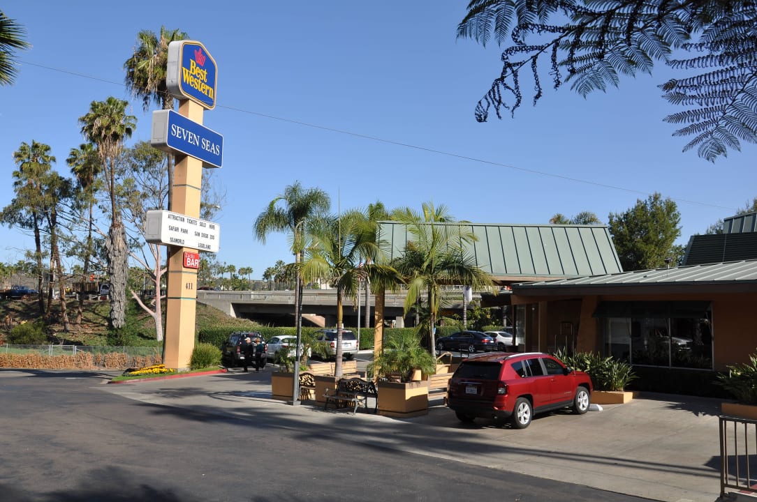 Außenansicht Best Western Hotel Seven Seas