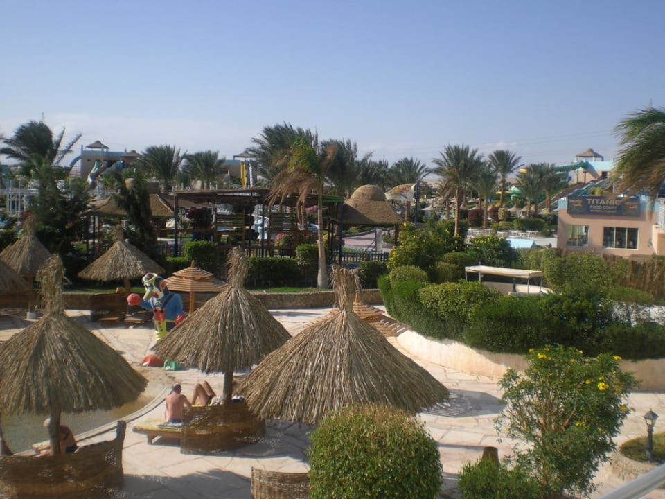 Ausblick vom Balkon Nr. 3 Titanic Resort & Aqua Park