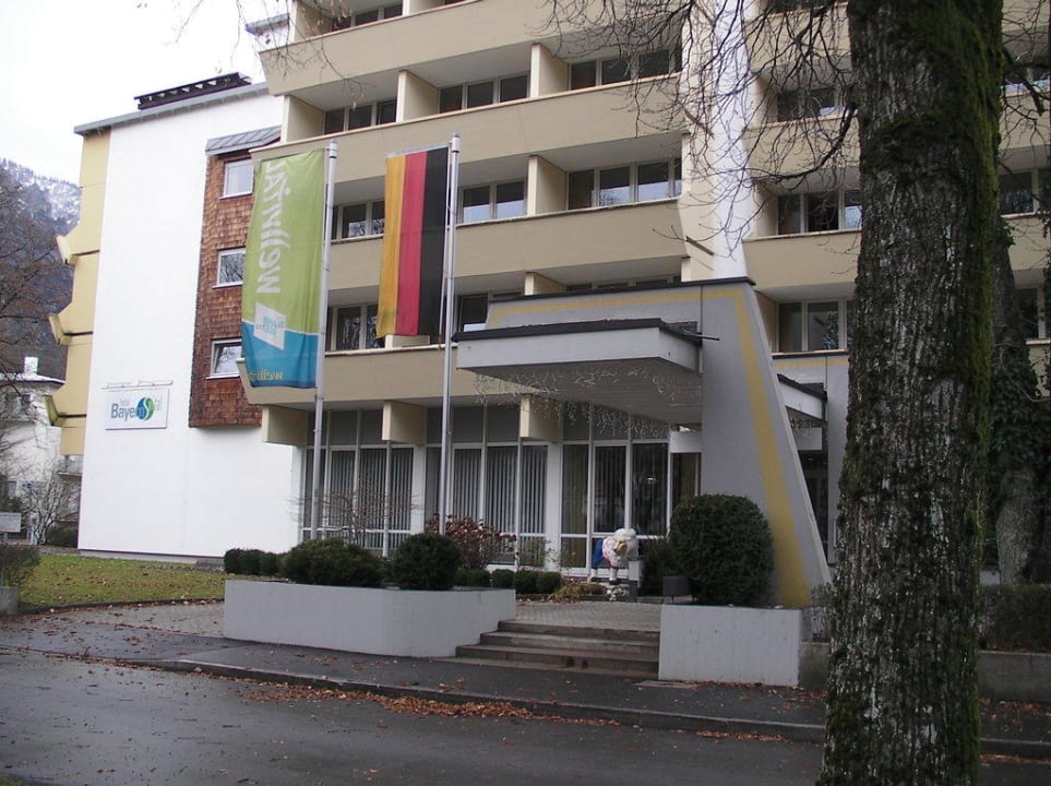 Hoteleingang Hotel Bayern Vital