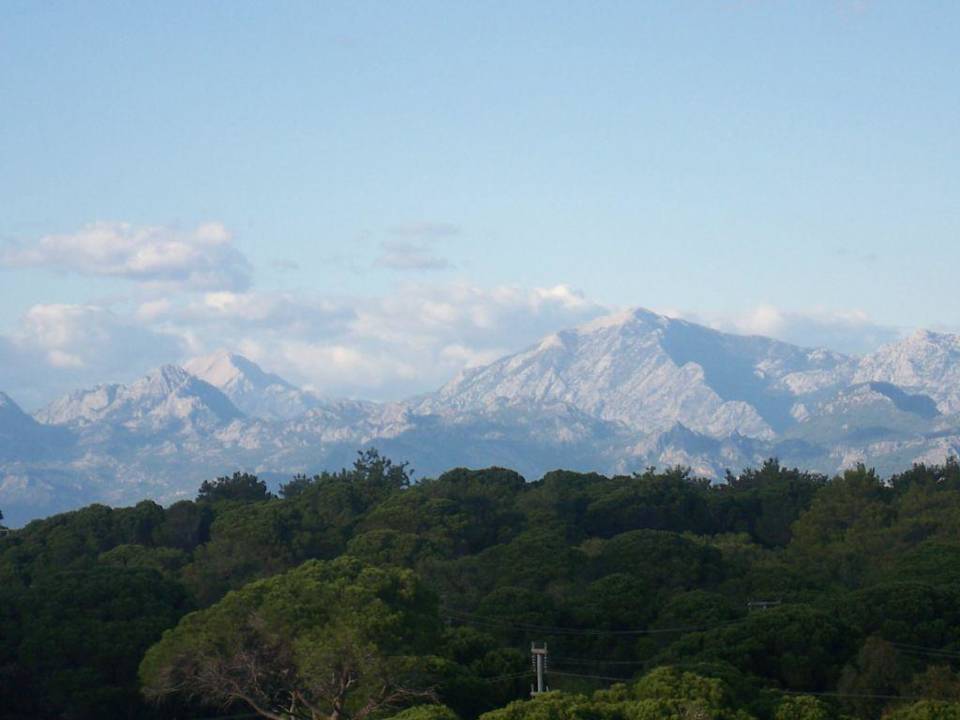 Blick auf das Taurusgebirge Intourist Club Belek