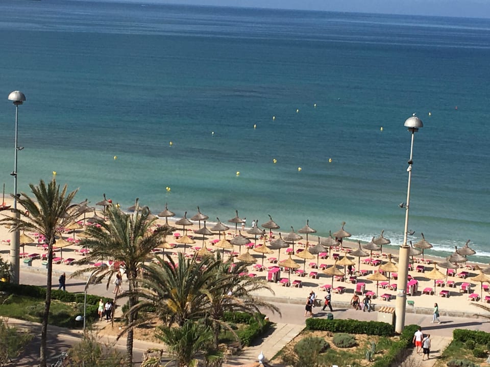 Blick vom Zimmerbalkon Hotel Playa Golf