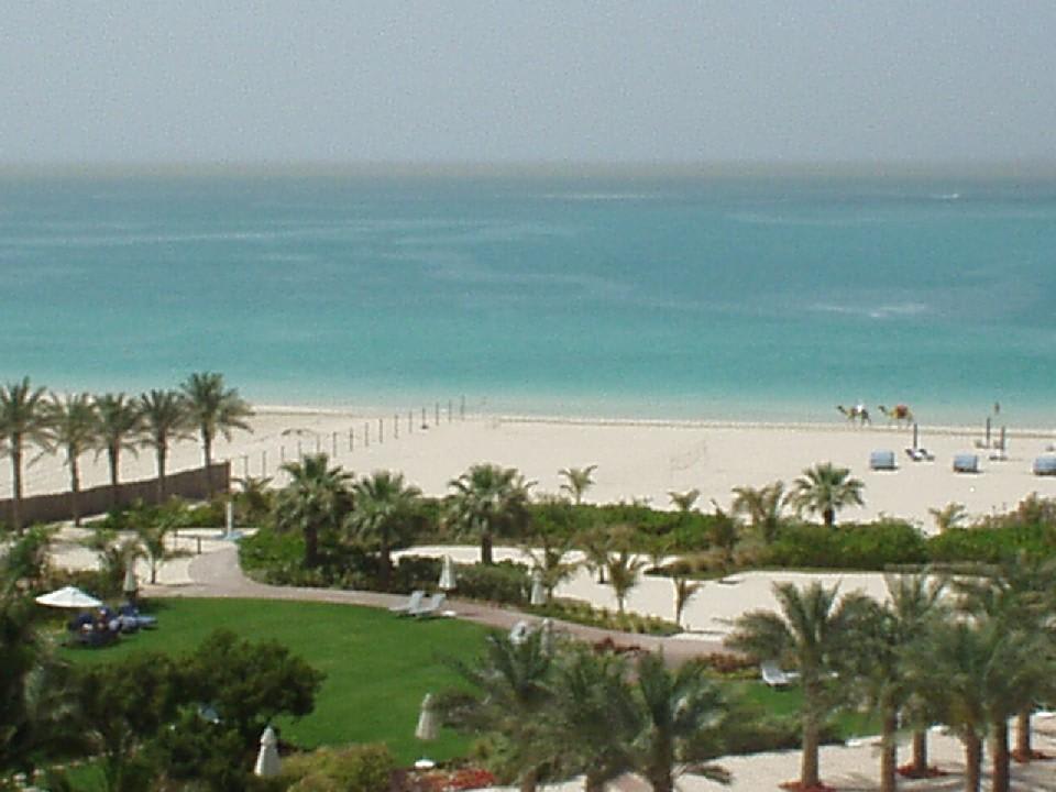 Aussicht Zimmer The Ritz-Carlton, Dubai