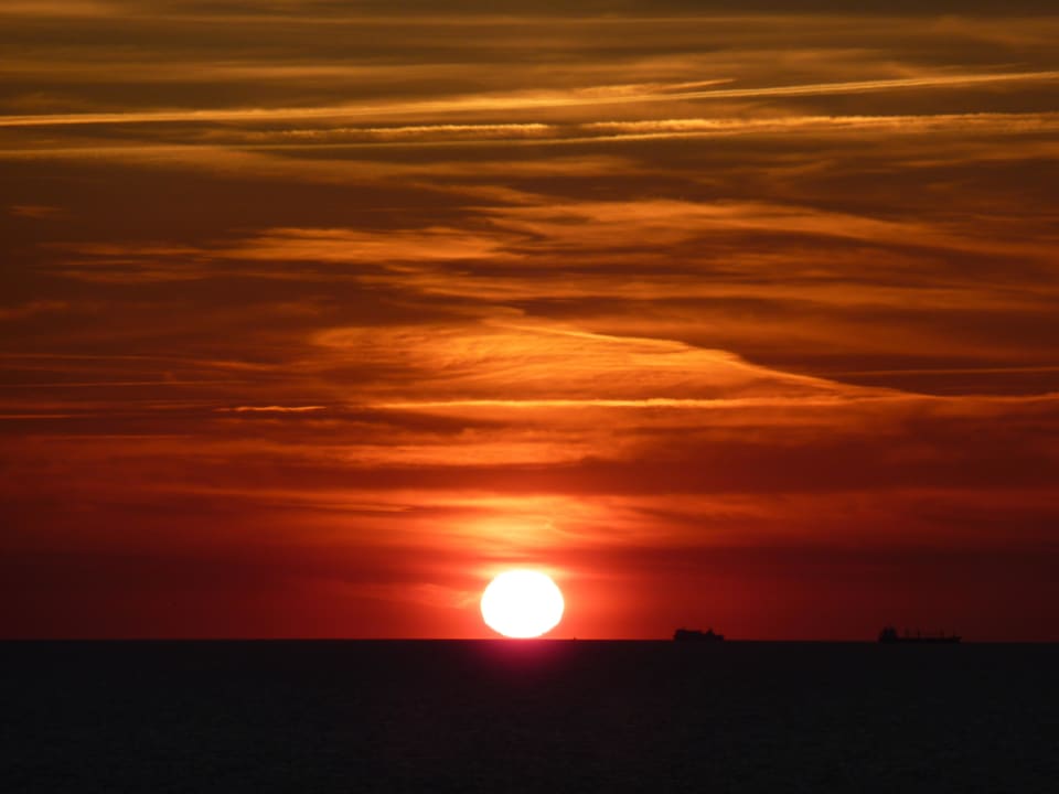 Sonnenuntergang Vestina Wellness & Spa Hotel