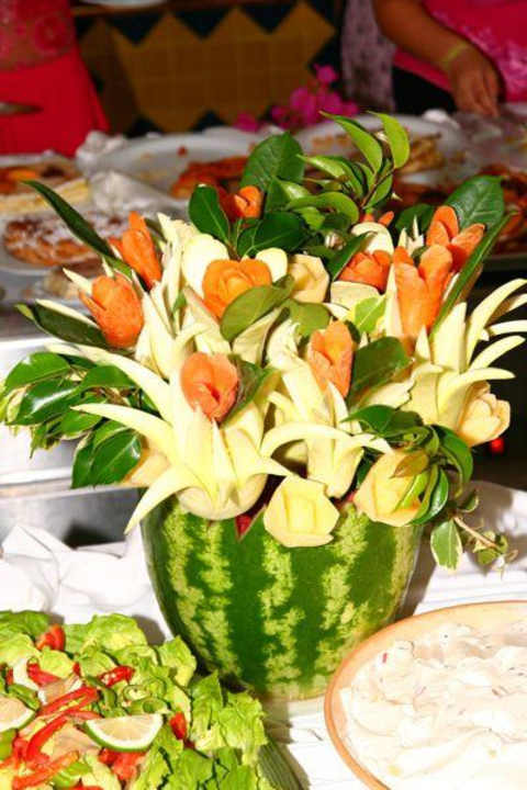 Dekoracja w restauracji hotelowej Hotel Aqua Life Yasmine