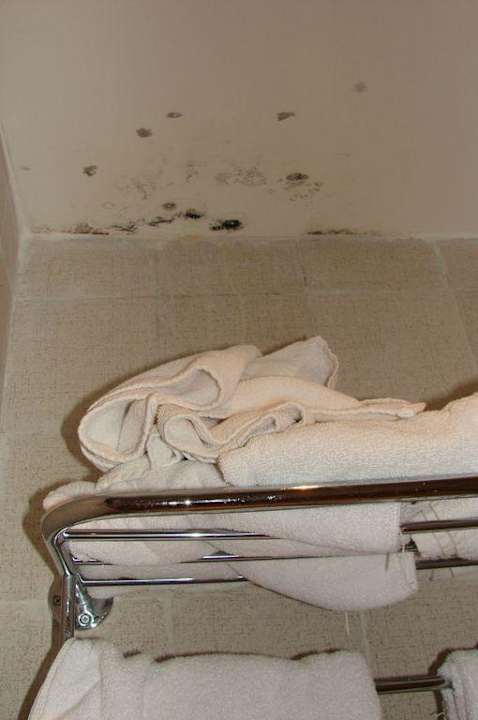 Потолок в душевой Riviera Aqua Park Resort