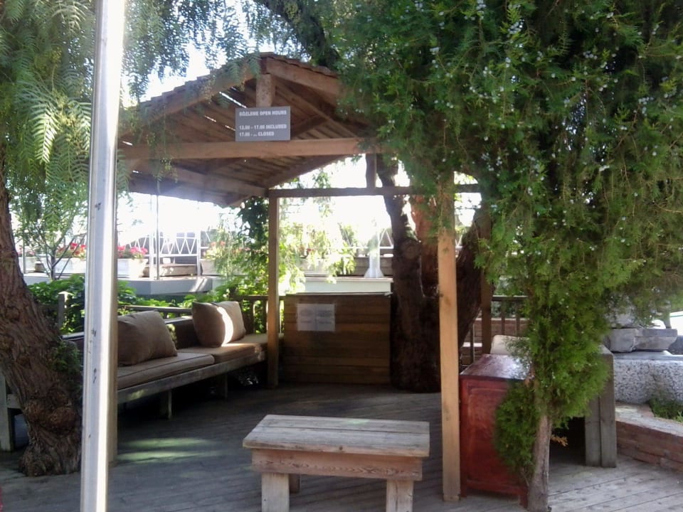 Teegarten - hier gibt es Gözleme Blue Dreams Resort & Spa