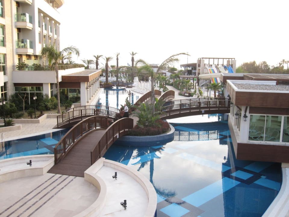 Poollandschaft Sunis Evren Beach Resort Hotel & Spa