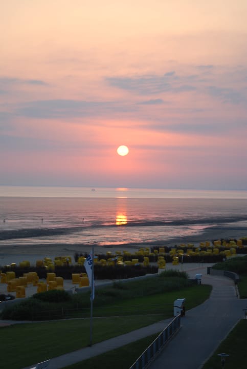 Ausblick Strandhotel Duhnen / Aparthotel Kamp