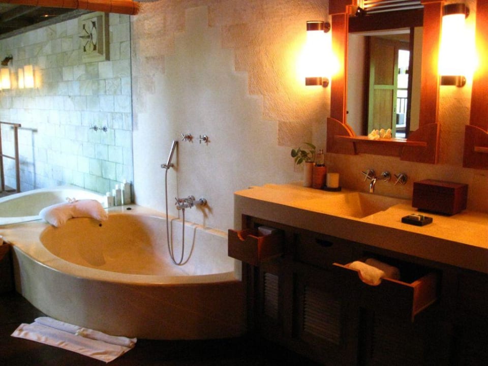 Bad in der Villa Hanging Gardens of Bali