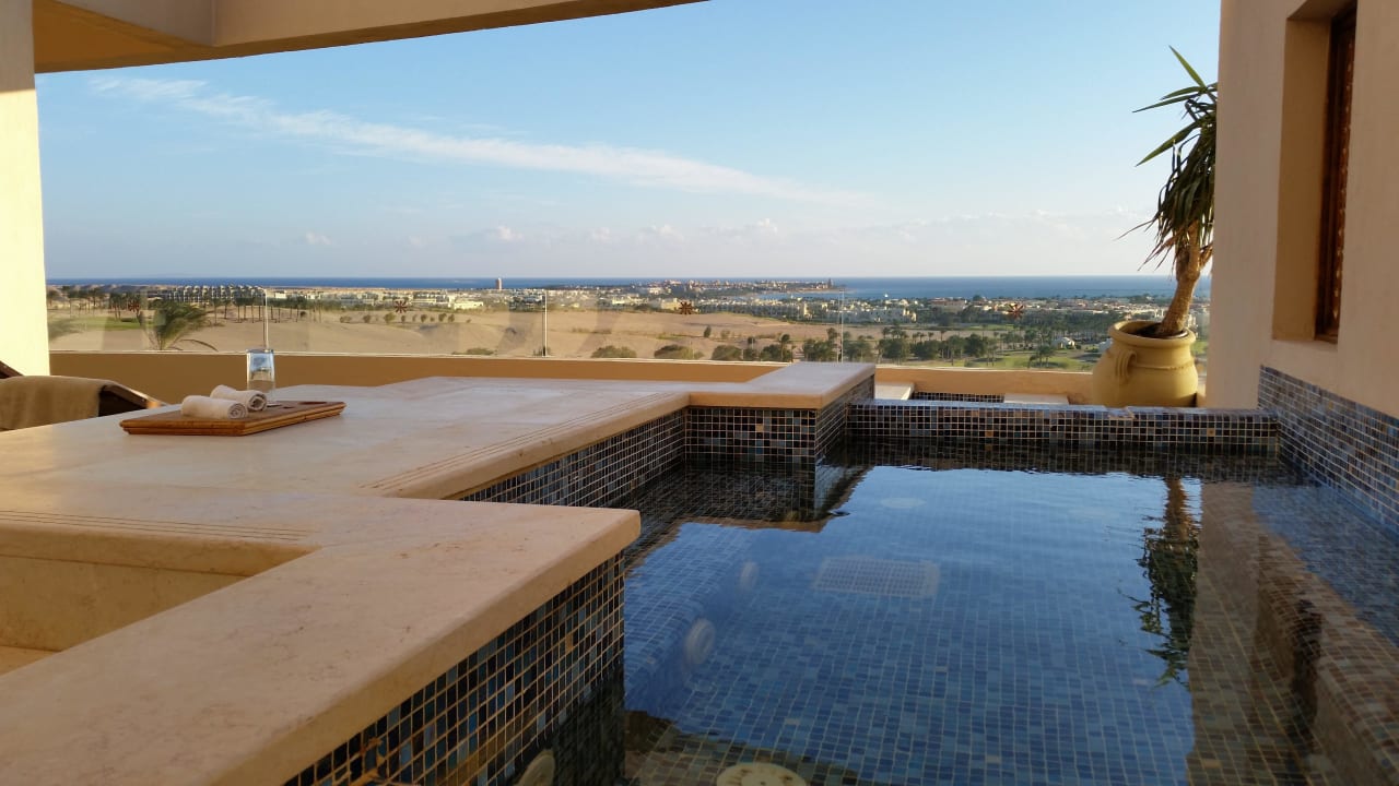 Unsere Dachterrasse Steigenberger Makadi Hotel - Adults only
