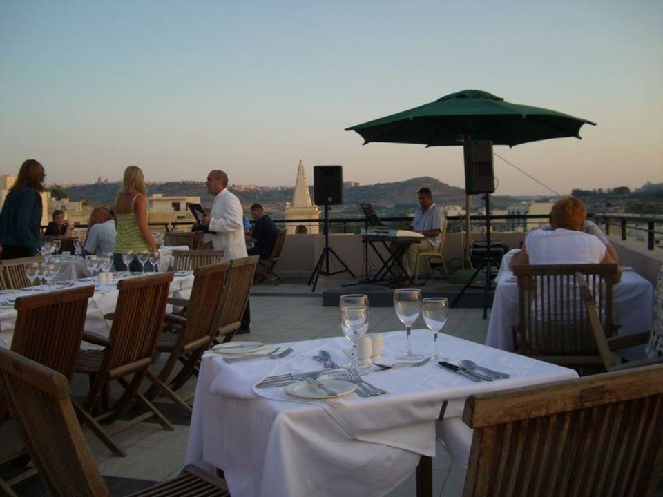 Dachterrasse Hotel Calypso