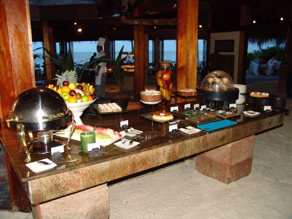 Dessertbuffet Mirihi Island Resort