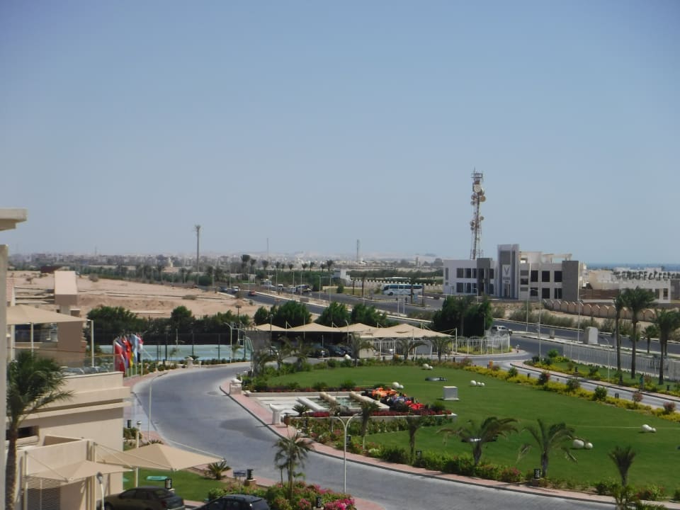 Ausblick Pickalbatros Aqua Blu Resort - Hurghada
