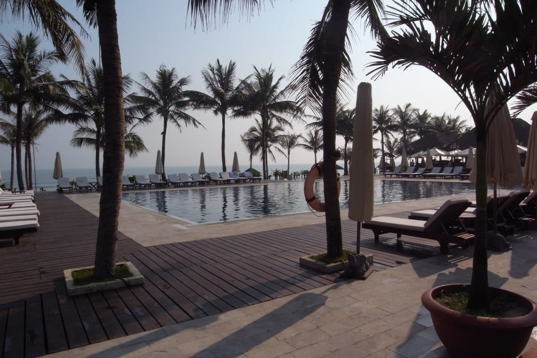 Blick aus der Lobby Victoria Hoi An Beach Resort & Spa