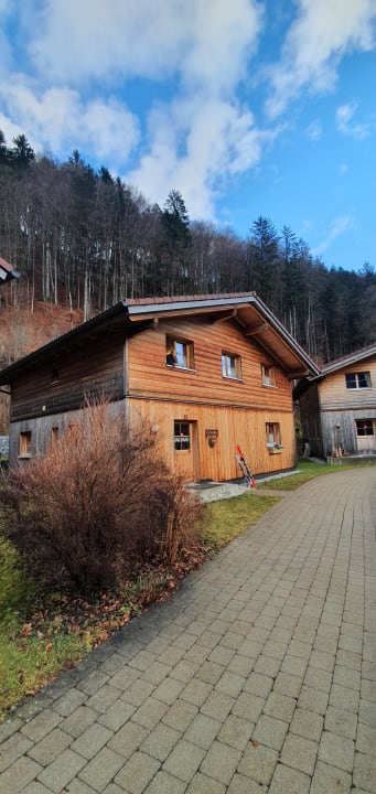 Außenansicht Ferienhaus Valleu