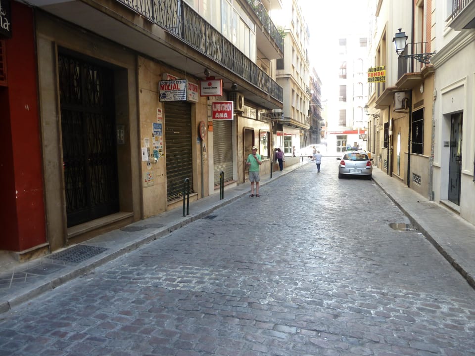 Straße vor dem Hotel Hotel Anacapri