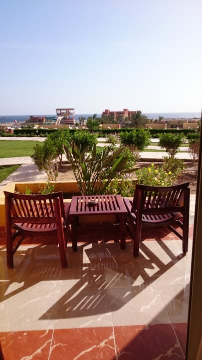 Ausblick Malikia Resort Abu Dabbab