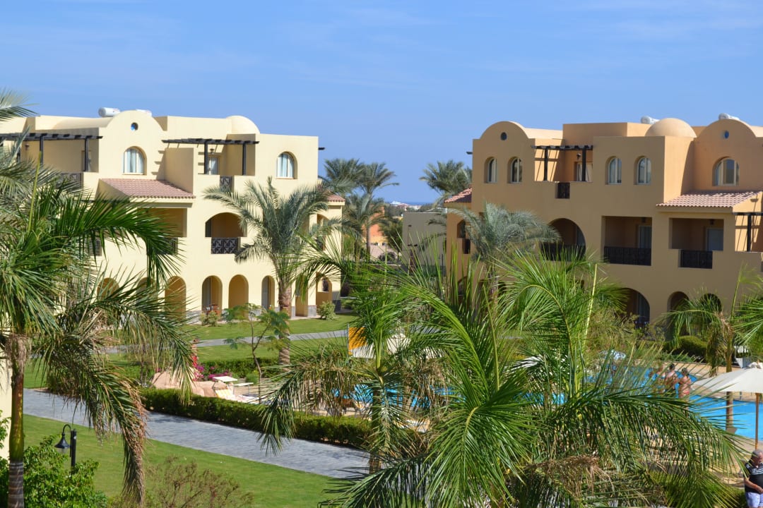 Stella Makadi Gardens - вид с "лобби бара" Stella Garden Resort & Spa, Makadi Bay