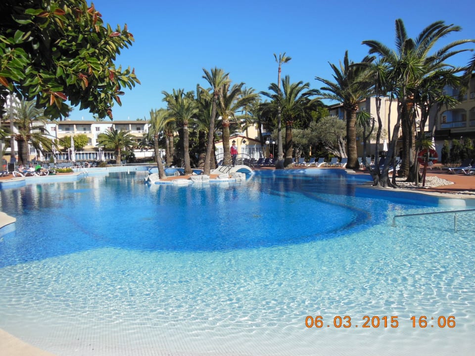 Der Pool im März Alcudia Garden Aparthotel