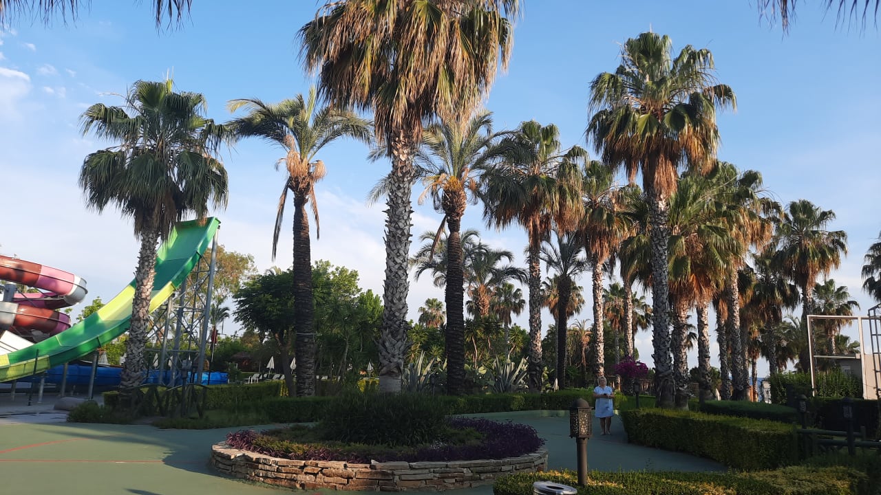 Gartenanlage Trendy Aspendos Beach Hotel