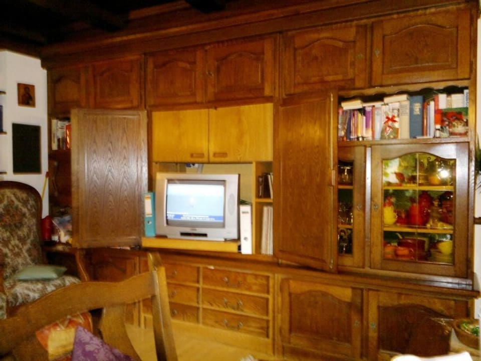 Frühstücksraum TV gut beheizt super Gästehaus Zum Gachtna