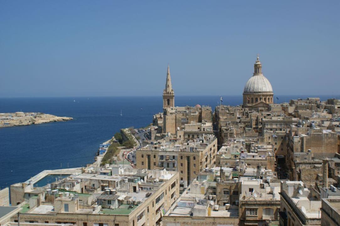 Ausblick von Zimmern 501/502/503 Hotel Osborne