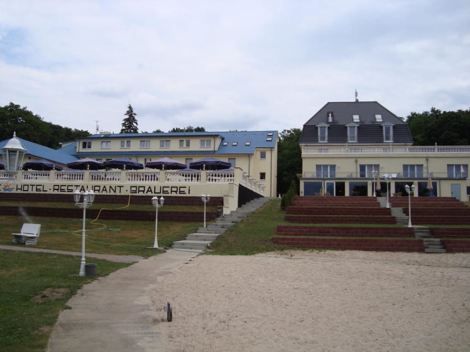 Blick vom See Hotel-Resort Märkisches Meer