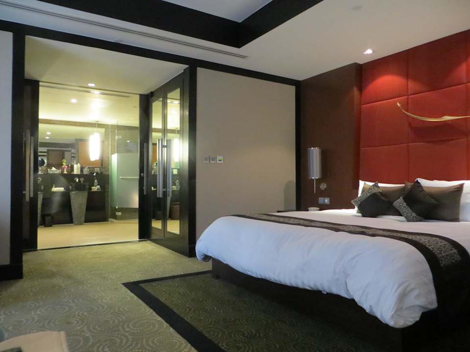 Schlafzimmer der Suite Hotel Banyan Tree Bangkok