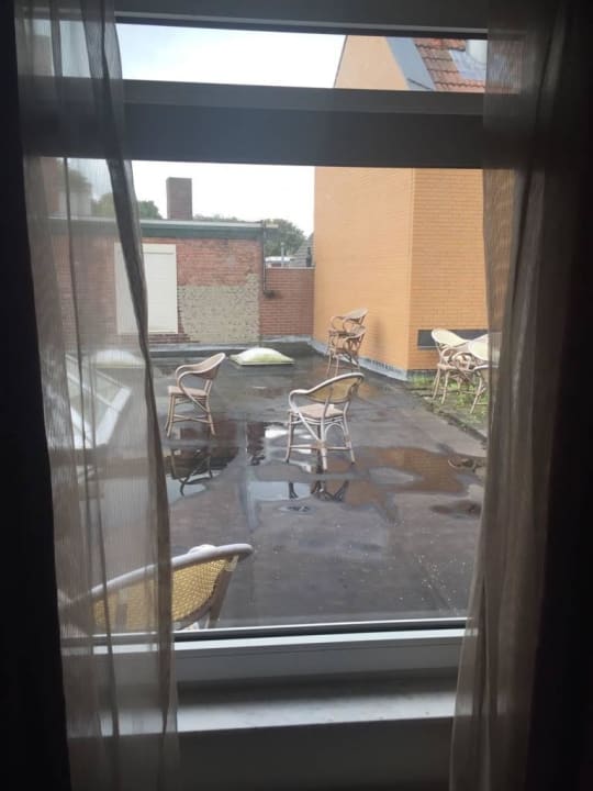 Blick aus dem Zimmer Hotel Arcen