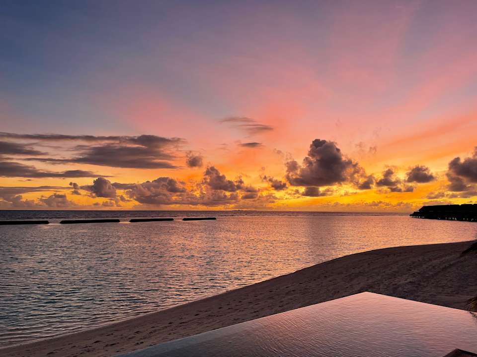 Ausblick Kuramathi Maldives