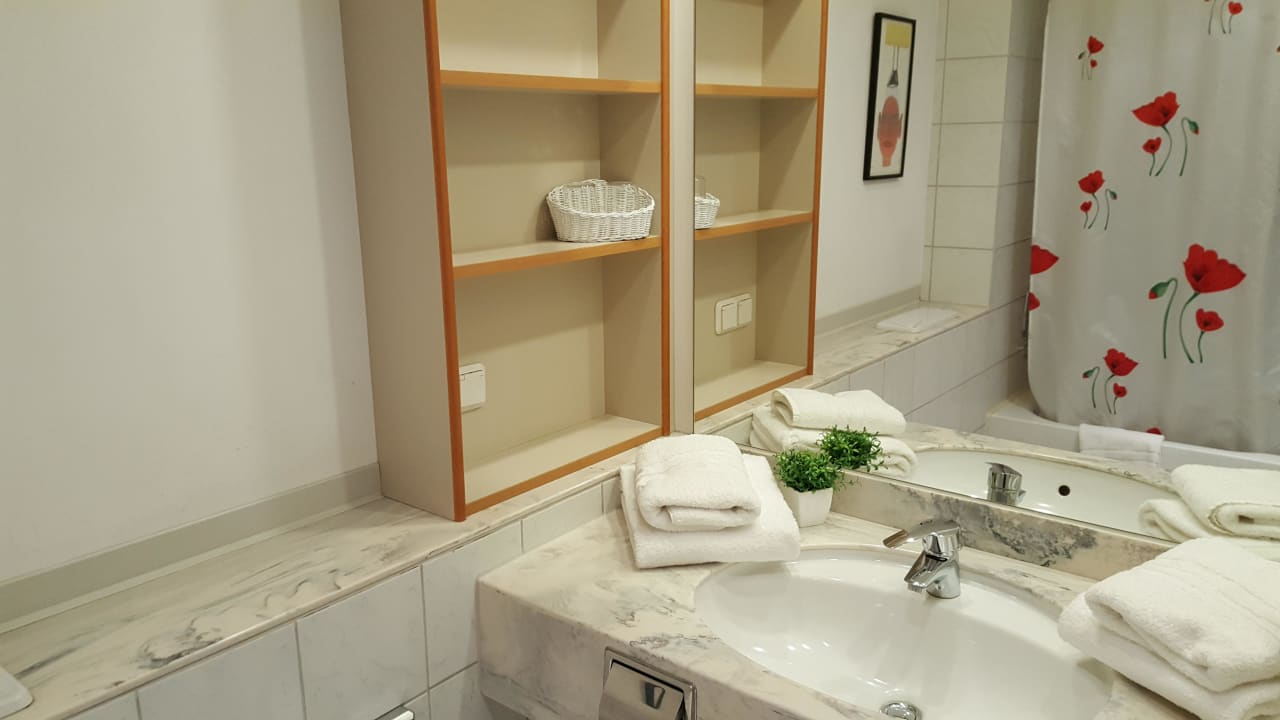 Badezimmer  Hotel Logotel