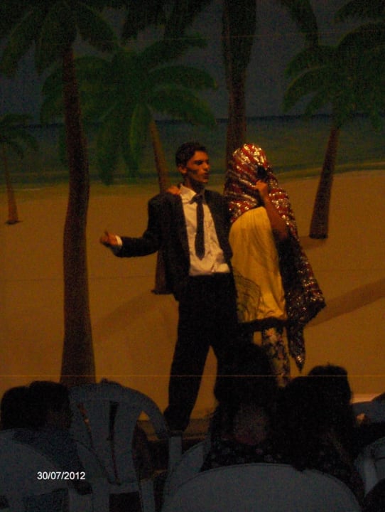 Animation am Abend Mahdia Beach & Aquapark