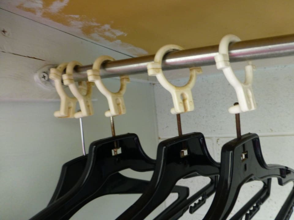 Gerne hänge ich hier Kleidung auf! Hotel Whitsunday Terraces