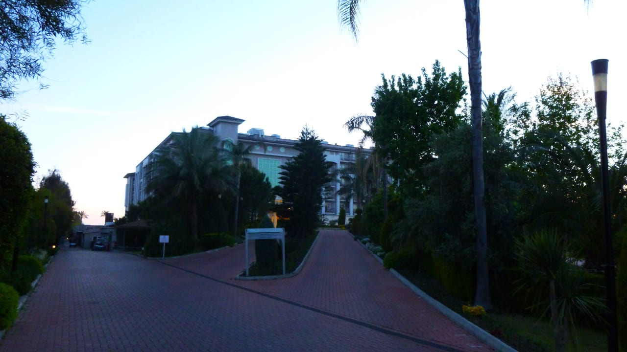Der Weg zum Hotel Sunis Elita Beach Resort & Spa
