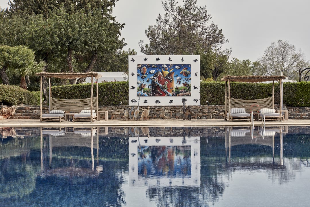 Pool Minos Beach Art Hotel