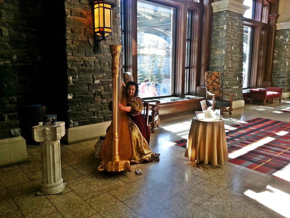 Eingangshalle Hotel The Fairmont Banff Springs